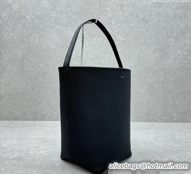Luxury Cheap The Row Large N/S Park Tote Bag in Grained Leather 1822 Black 2025