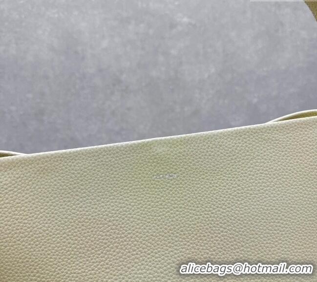 New Design The Row Large N/S Park Tote Bag in Grained Leather 1822 White 2025