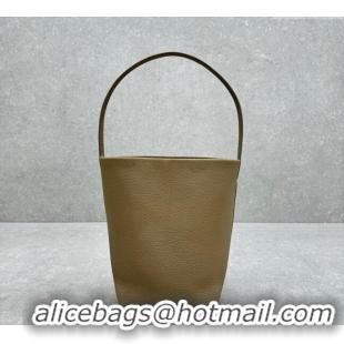 Big Discount The Row Medium N/S Park Tote Bag in Grained Leather 1822 Beige 2025