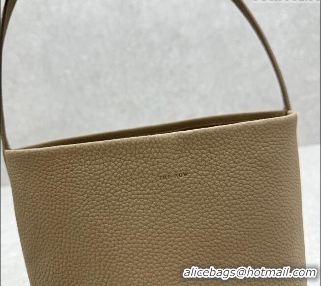 Big Discount The Row Medium N/S Park Tote Bag in Grained Leather 1822 Beige 2025