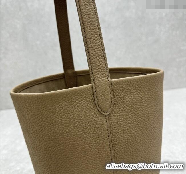 Big Discount The Row Medium N/S Park Tote Bag in Grained Leather 1822 Beige 2025