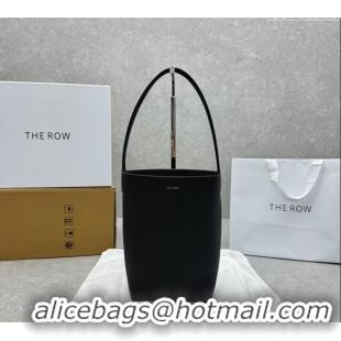 Cheap Price The Row Small N/S Park Tote Bag in Grained Leather 1823 Black 2025