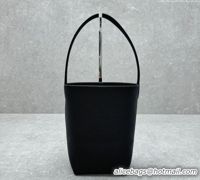 Cheap Price The Row Small N/S Park Tote Bag in Grained Leather 1823 Black 2025
