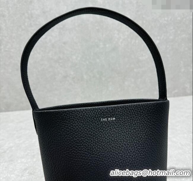 Cheap Price The Row Small N/S Park Tote Bag in Grained Leather 1823 Black 2025