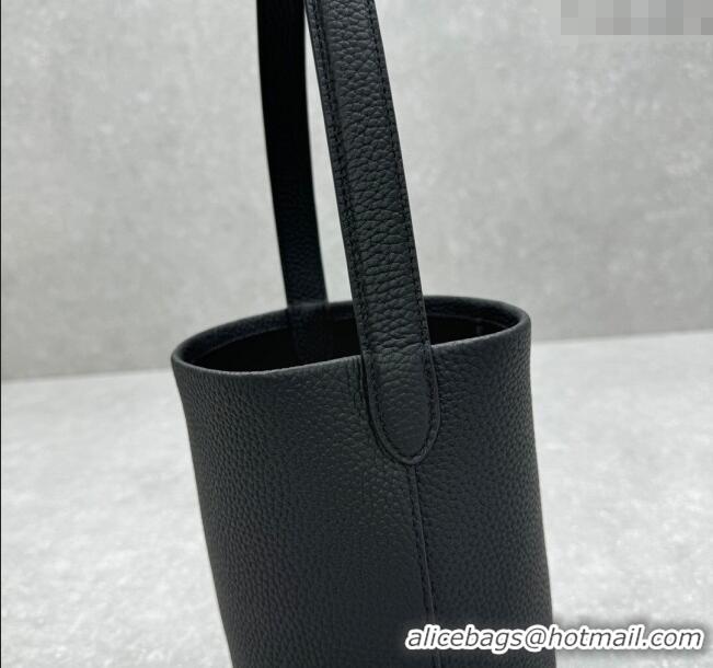 Cheap Price The Row Small N/S Park Tote Bag in Grained Leather 1823 Black 2025