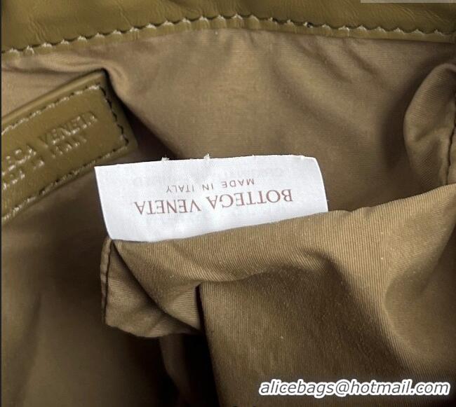 Low Cost Bottega Veneta Small Dustbag in Intrecciato Leather 816987 Seaweed Green 2025