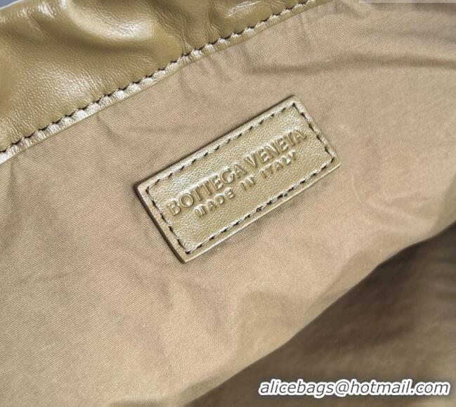 Luxury Classic Bottega Veneta Medium Dustbag in Intrecciato Leather 796728 Seaweed Green 2025
