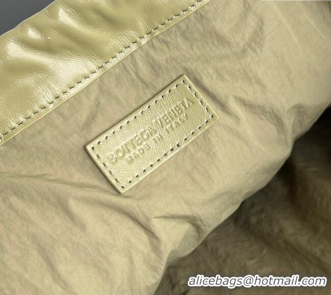 New Product Bottega Veneta Medium Dustbag in Intrecciato Leather 796728 Travertine Green 2025