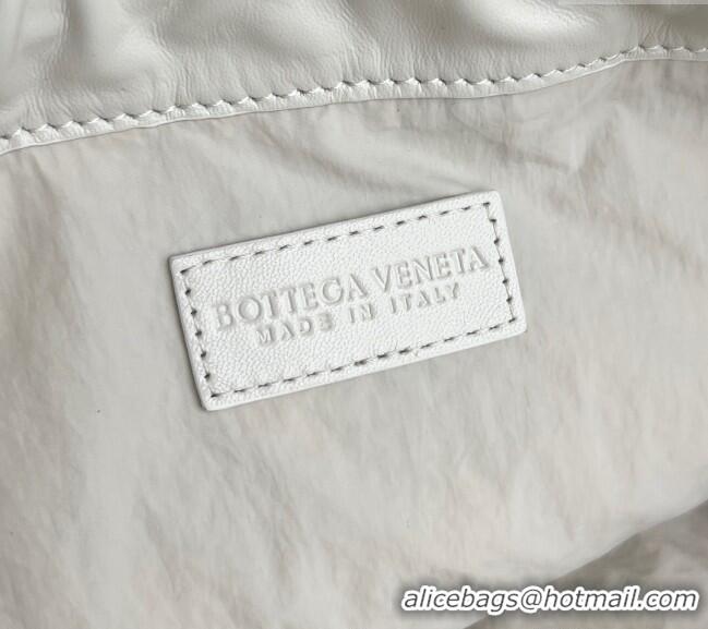 Discount Bottega Veneta LOVE Medium Dustbag in Intrecciato Leather 796728 White 2025