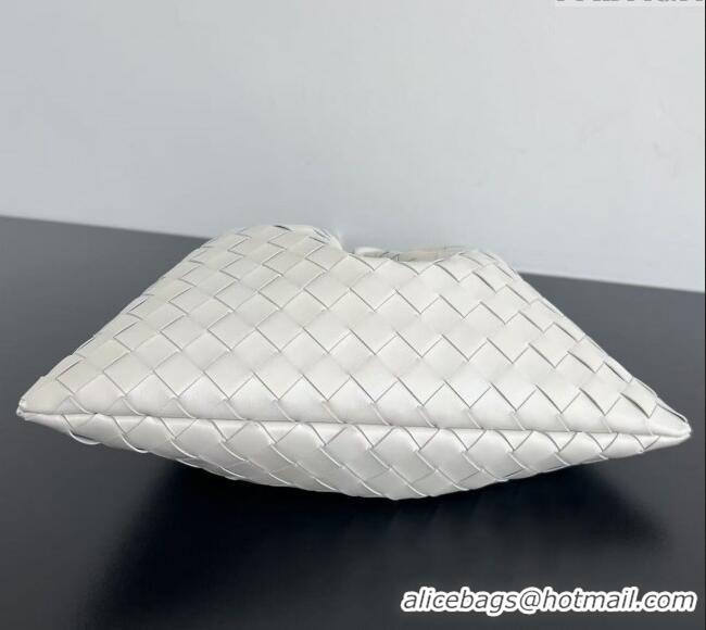 Market Sells Bottega Veneta Medium Dustbag in Intrecciato Leather 796728 Chalk White 2025