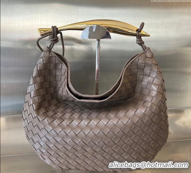 New Design Bottega Veneta Large Sardine Bag in Intrecciato Leather 754988 Khaki 2025
