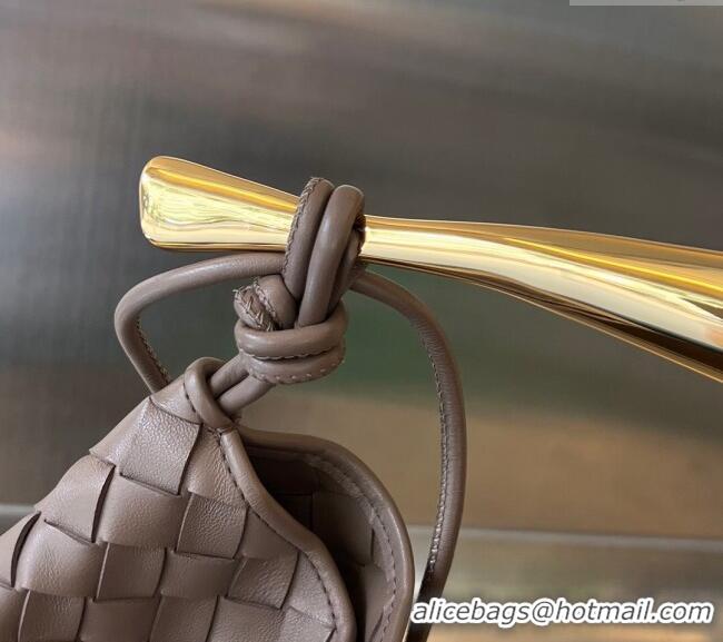 New Design Bottega Veneta Large Sardine Bag in Intrecciato Leather 754988 Khaki 2025