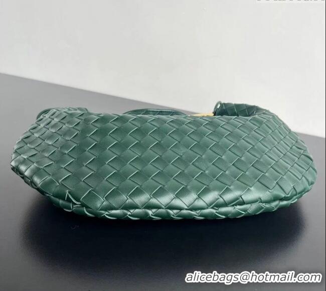 Best Wholesale Bottega Veneta Large Sardine Bag in Intrecciato Leather 754988 Emerald Green 2025