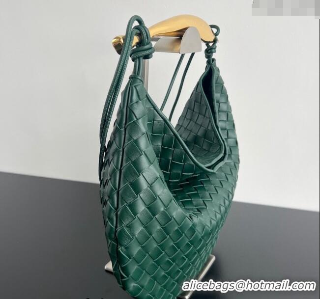 Best Wholesale Bottega Veneta Large Sardine Bag in Intrecciato Leather 754988 Emerald Green 2025