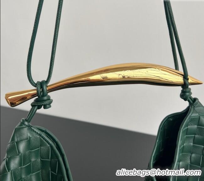 Best Wholesale Bottega Veneta Large Sardine Bag in Intrecciato Leather 754988 Emerald Green 2025