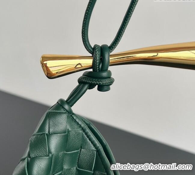 Best Wholesale Bottega Veneta Large Sardine Bag in Intrecciato Leather 754988 Emerald Green 2025