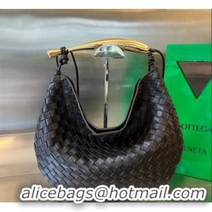 Best Price Bottega Veneta Large Sardine Bag in Intrecciato Leather 754988 Fondant Brown 2025