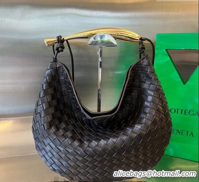 Best Price Bottega Veneta Large Sardine Bag in Intrecciato Leather 754988 Fondant Brown 2025