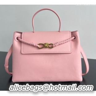 Inexpensive Bottega Veneta Medium Ciao Ciao Top Handle Bag in Calf Leather 817231 Rose Pink 2025