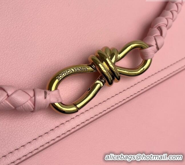Inexpensive Bottega Veneta Medium Ciao Ciao Top Handle Bag in Calf Leather 817231 Rose Pink 2025
