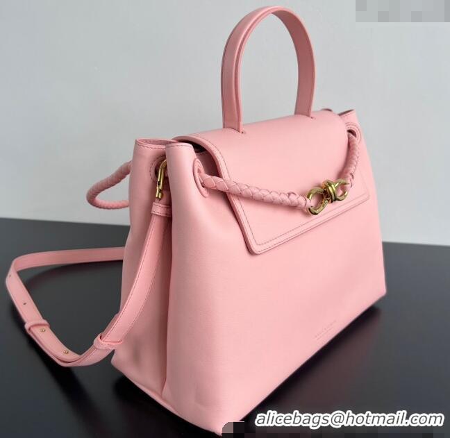 Inexpensive Bottega Veneta Medium Ciao Ciao Top Handle Bag in Calf Leather 817231 Rose Pink 2025