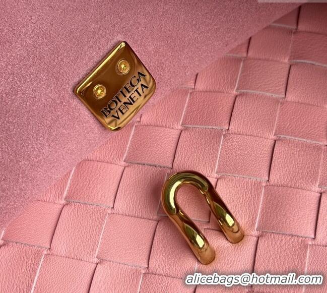Inexpensive Bottega Veneta Medium Ciao Ciao Top Handle Bag in Calf Leather 817231 Rose Pink 2025