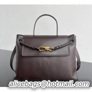 Spot Bulk Bottega Veneta Medium Ciao Ciao Top Handle Bag in Calf Leather 817231 Fondant Brown 2025