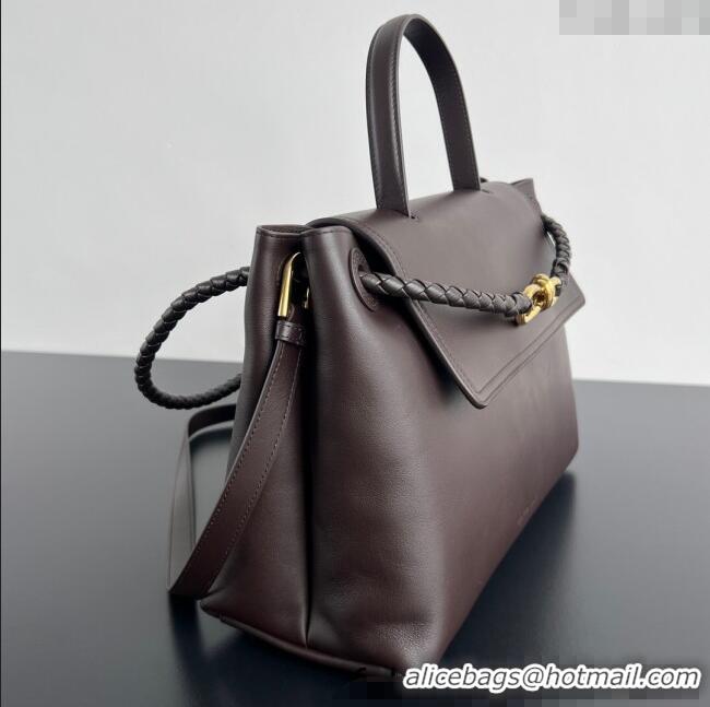 Spot Bulk Bottega Veneta Medium Ciao Ciao Top Handle Bag in Calf Leather 817231 Fondant Brown 2025