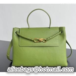 Top Quality Bottega Veneta Medium Ciao Ciao Top Handle Bag in Calf Leather 817231 Matcha Green 2025
