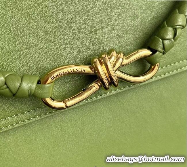 Top Quality Bottega Veneta Medium Ciao Ciao Top Handle Bag in Calf Leather 817231 Matcha Green 2025