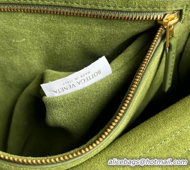 Top Quality Bottega Veneta Medium Ciao Ciao Top Handle Bag in Calf Leather 817231 Matcha Green 2025