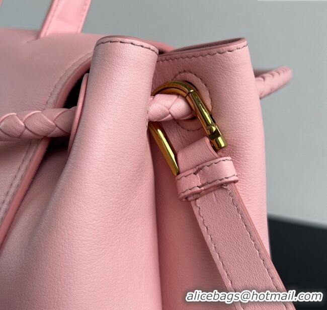 Luxury Classic Bottega Veneta Large Ciao Ciao Top Handle Bag in Calf Leather 826195 Rose Pink 2025