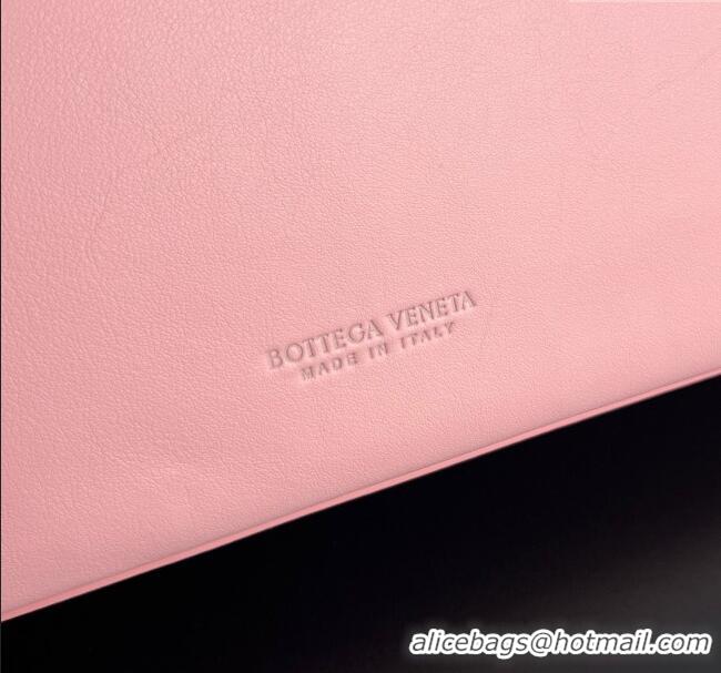 Luxury Classic Bottega Veneta Large Ciao Ciao Top Handle Bag in Calf Leather 826195 Rose Pink 2025