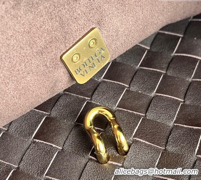 Good Looking Bottega Veneta Large Ciao Ciao Top Handle Bag in Calf Leather 826195 Fondant Brown 2025