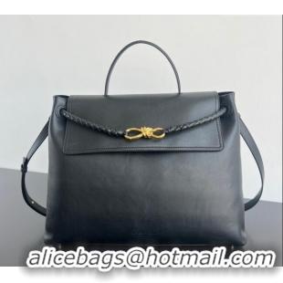 New Grade Bottega Veneta Large Ciao Ciao Top Handle Bag in Calf Leather 826195 Black 2025