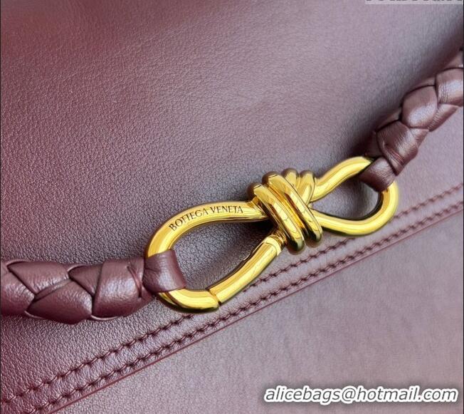 Market Sells Bottega Veneta Large Ciao Ciao Top Handle Bag in Calf Leather 826195 Barolo Red 2025