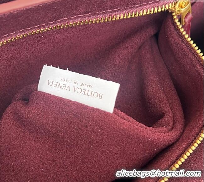 Market Sells Bottega Veneta Large Ciao Ciao Top Handle Bag in Calf Leather 826195 Barolo Red 2025