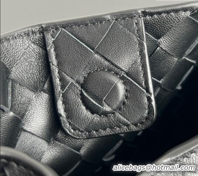 Buy Cheap Bottega Veneta Parachute Medium Shoulder Bag in Intrecciato Leather 835921 Black 2025