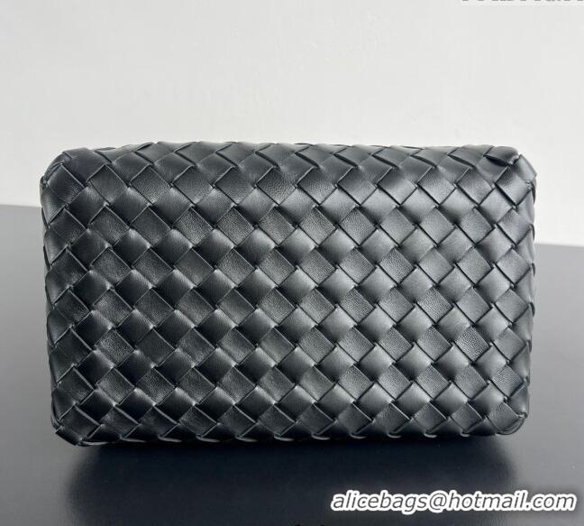 Buy Cheap Bottega Veneta Parachute Medium Shoulder Bag in Intrecciato Leather 835921 Black 2025