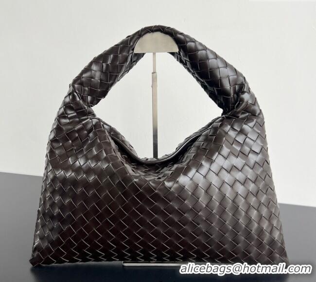 New Release Creation Bottega Veneta Hop Small Hobo Bag in Intrecciato Leather 796262 Fondant Brown 2025