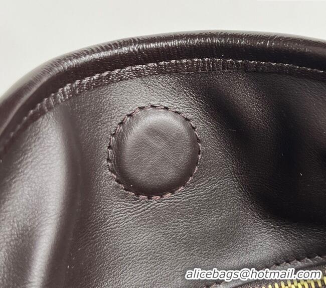 New Release Creation Bottega Veneta Hop Small Hobo Bag in Intrecciato Leather 796262 Fondant Brown 2025