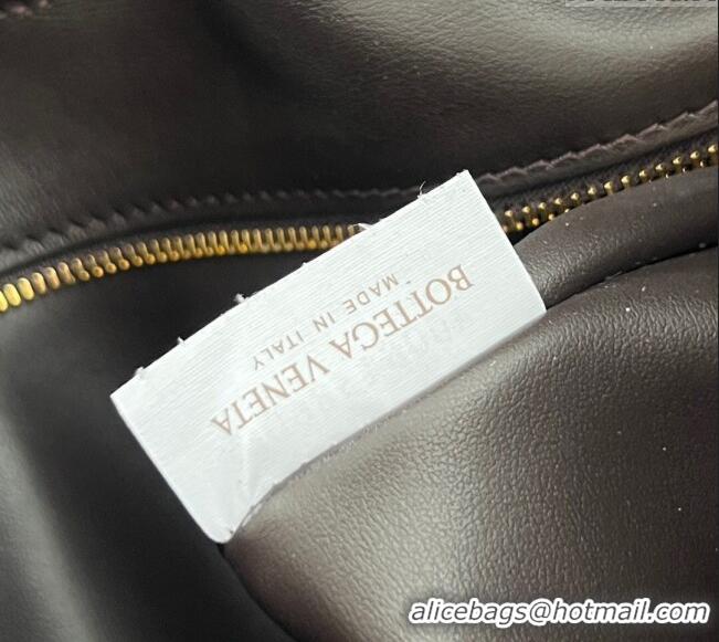 New Release Creation Bottega Veneta Hop Small Hobo Bag in Intrecciato Leather 796262 Fondant Brown 2025