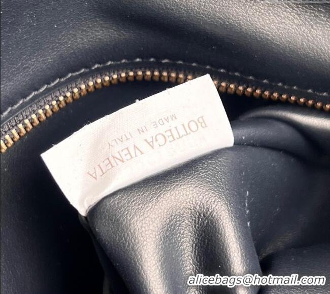 New Fashion Bottega Veneta Hop Small Hobo Bag in Intrecciato Leather 796262 Shadow Blue 2025