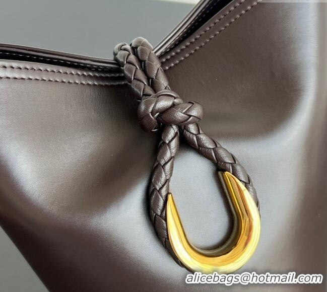 Well Crafted Bottega Veneta Small Liberta Bucket Bag in Smooth Leather 815244 Fondant Brown 2025
