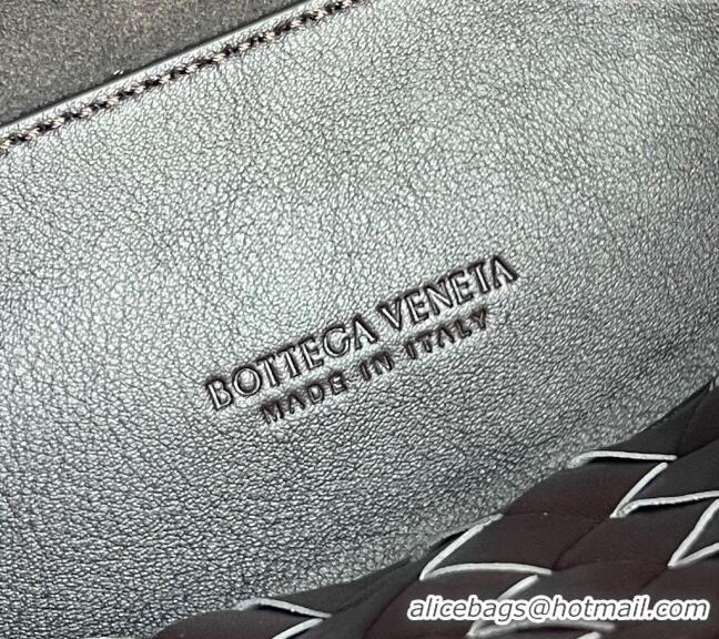 Well Crafted Bottega Veneta Small Andiamo Top Handle Bag in Calfskin Leather 810213 Fondant Brown 2025