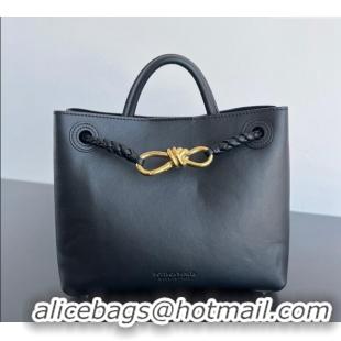 Buy Discount Bottega Veneta Small Andiamo Top Handle Bag in Calfskin Leather 810213 Black 2025