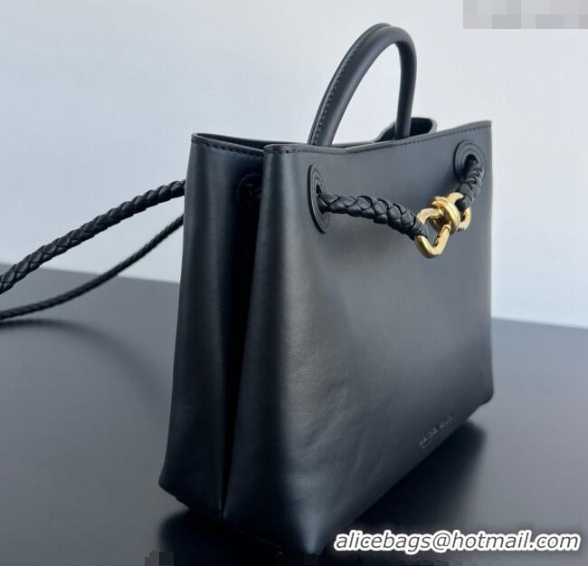 Buy Discount Bottega Veneta Small Andiamo Top Handle Bag in Calfskin Leather 810213 Black 2025