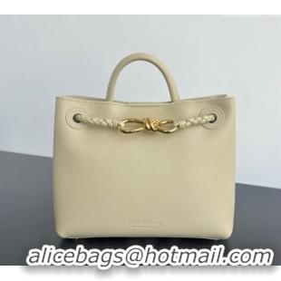 Good Product Bottega Veneta Small Andiamo Top Handle Bag in Calfskin Leather 810213 Light butterscotch Beige 2025