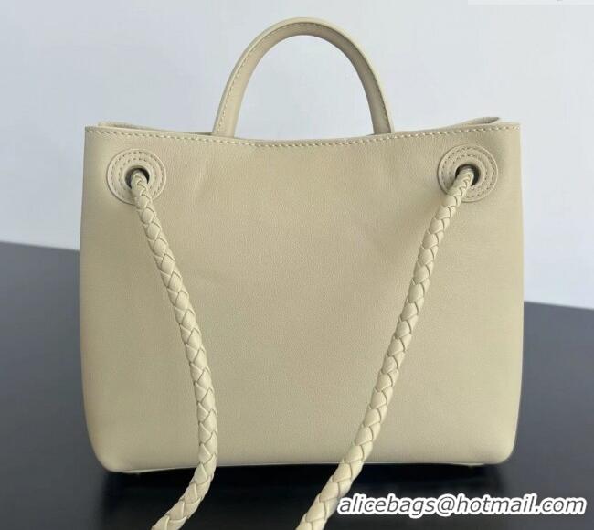 Good Product Bottega Veneta Small Andiamo Top Handle Bag in Calfskin Leather 810213 Light butterscotch Beige 2025