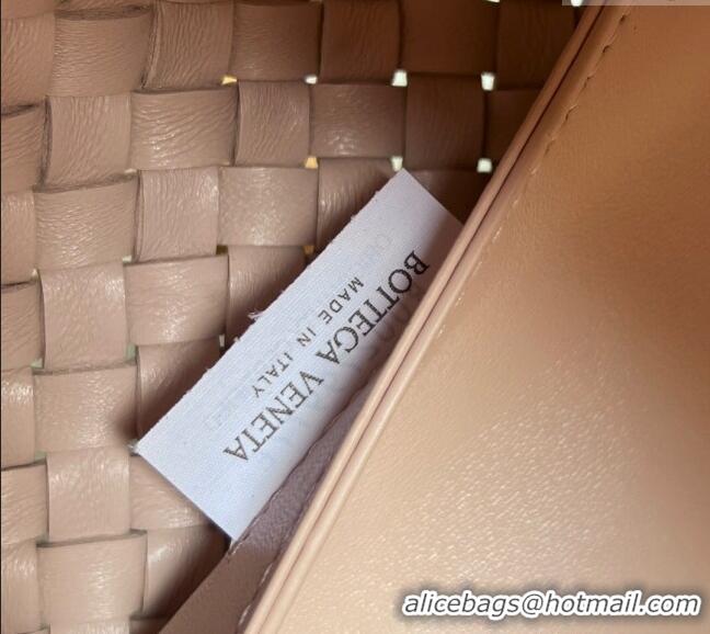Affordable Price Bottega Veneta Medium Cabat Tote Bag in Intrecciato Leather 608810 Lotus Pink 2025